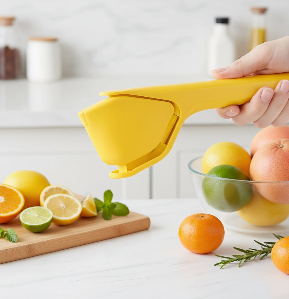 One awesome and interesting practical lemon squeezer!