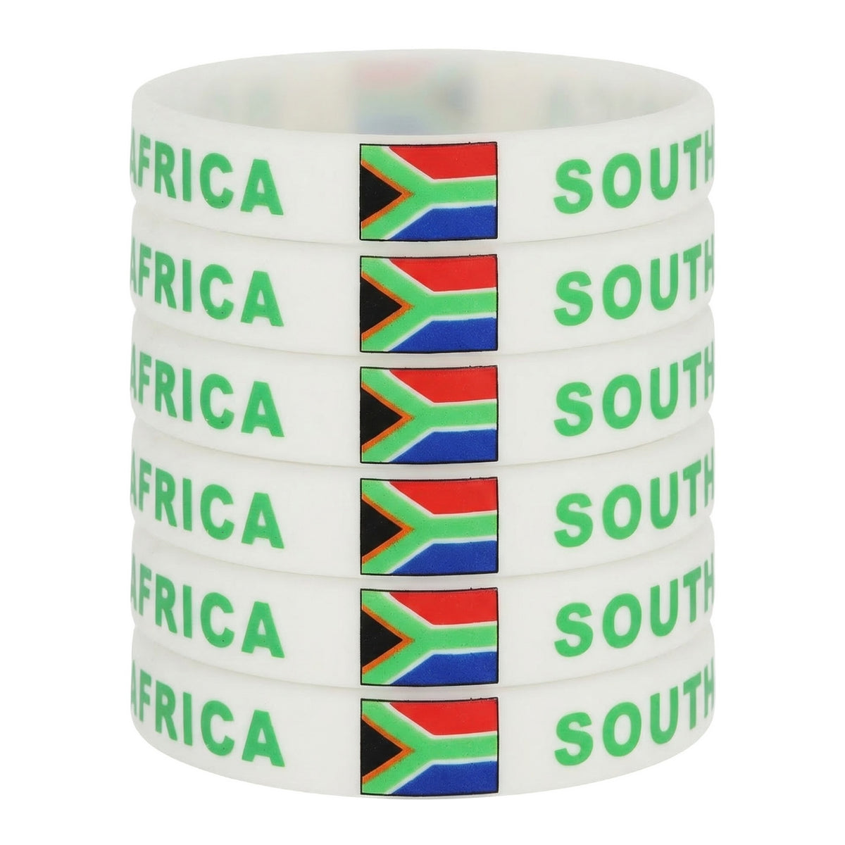 Portugal Flag Silicone Wristbands Set - Premium Rubber Bracelets for International Soccer Matches, Sports Fans Gear, Patriotic Spirit Accessories for Game Day & Parades - Soft & Durable (6-Pack)