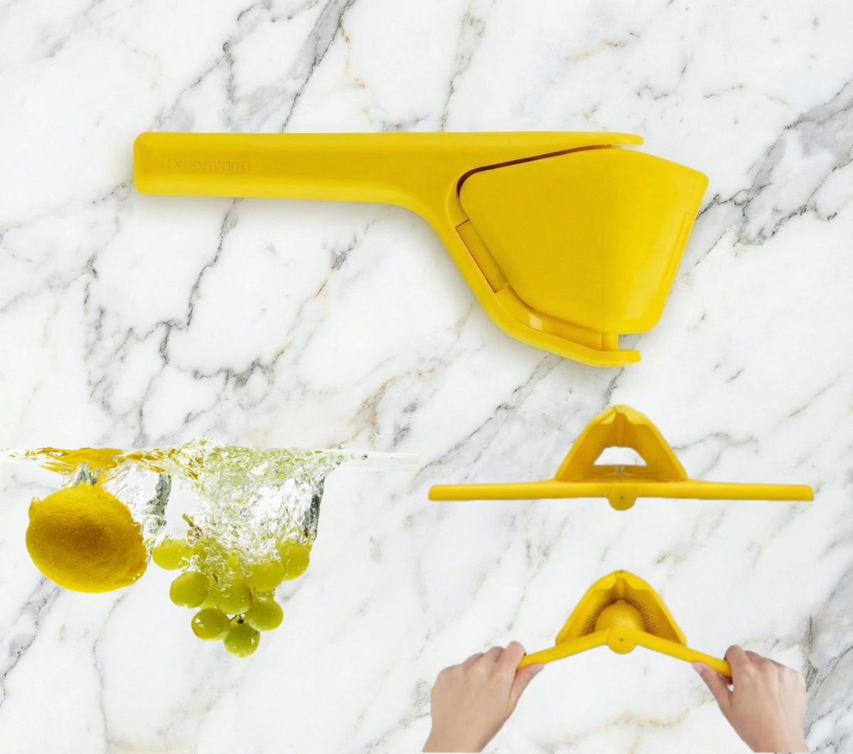 Lemon Squeezer,Juicer Squeezer, Hand Citrus Press, Folds Design
