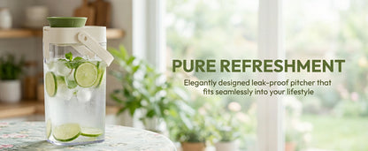 The Ultimate Leak-Proof Infusion Pitcher | Modern 1L Fridge Kettle