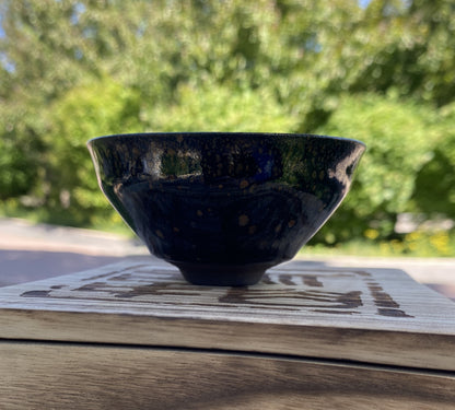 JianZhan-Golden Oil drop Tenmoku,Tea cup