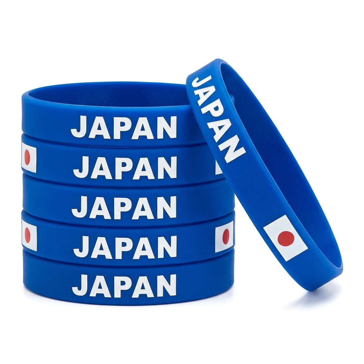 Portugal Flag Silicone Wristbands Set - Premium Rubber Bracelets for International Soccer Matches, Sports Fans Gear, Patriotic Spirit Accessories for Game Day & Parades - Soft & Durable (6-Pack)