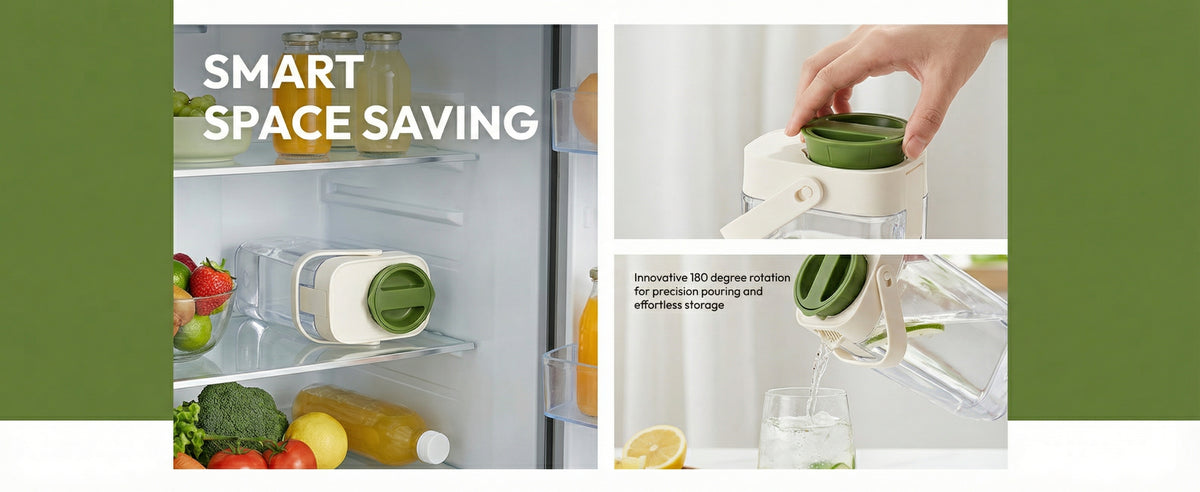 The Ultimate Leak-Proof Infusion Pitcher | Modern 1L Fridge Kettle