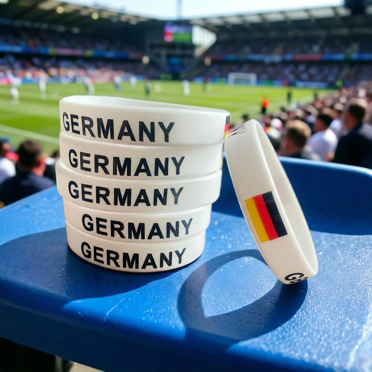 Portugal Flag Silicone Wristbands Set - Premium Rubber Bracelets for International Soccer Matches, Sports Fans Gear, Patriotic Spirit Accessories for Game Day & Parades - Soft & Durable (6-Pack)