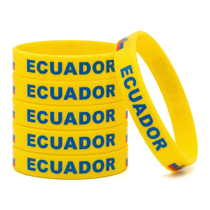 Portugal Flag Silicone Wristbands Set - Premium Rubber Bracelets for International Soccer Matches, Sports Fans Gear, Patriotic Spirit Accessories for Game Day & Parades - Soft & Durable (6-Pack)