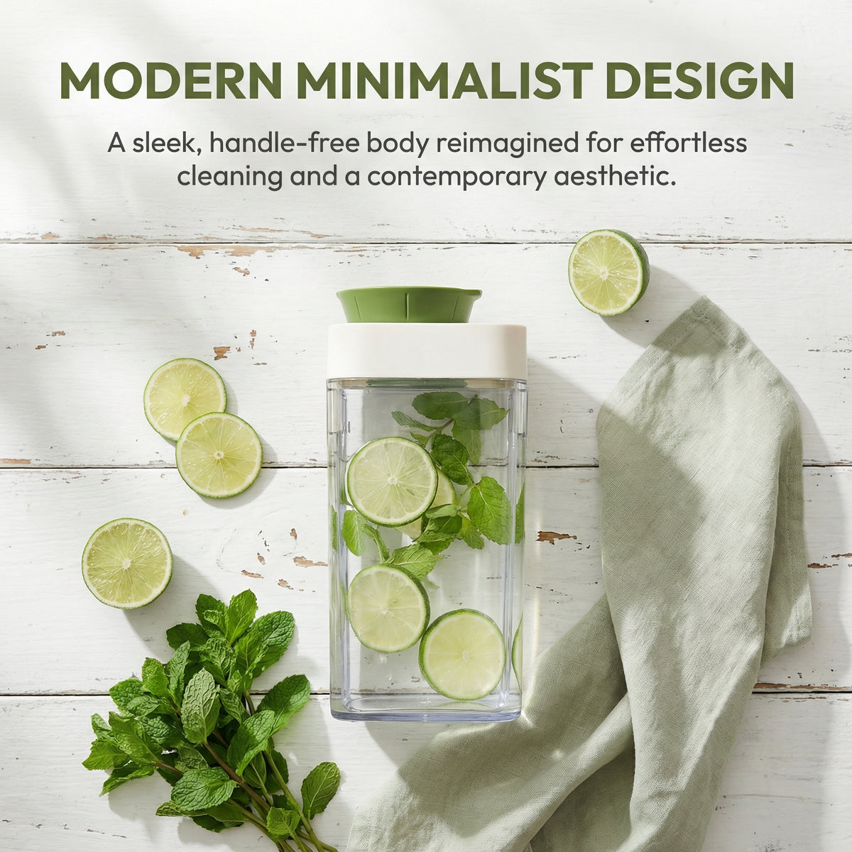 The Ultimate Leak-Proof Infusion Pitcher | Modern 1L Fridge Kettle