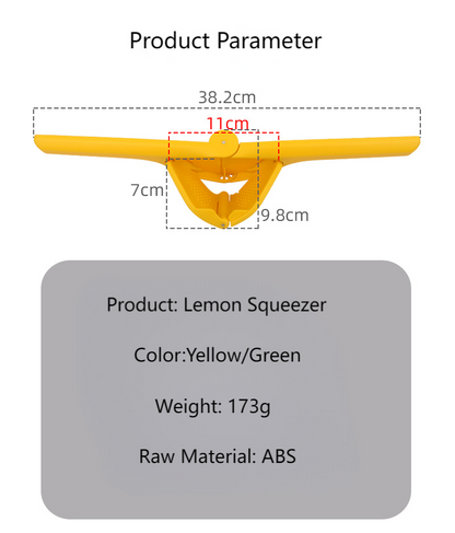 Lemon Squeezer,Juicer Squeezer, Hand Citrus Press, Folds Design