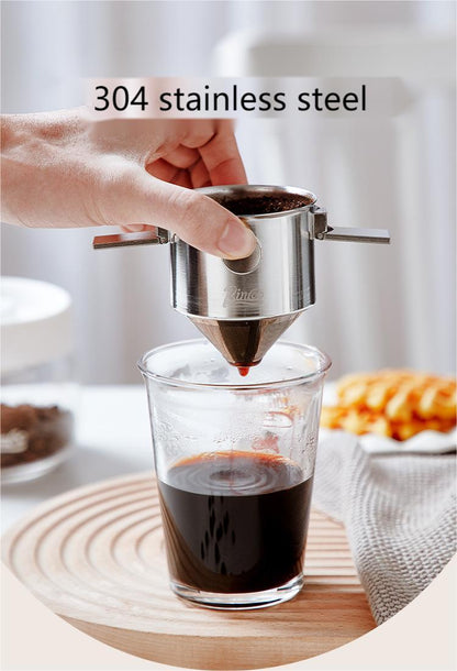 BINCOO Reusable Coffee Filters Basket，Permanent Coffee filters